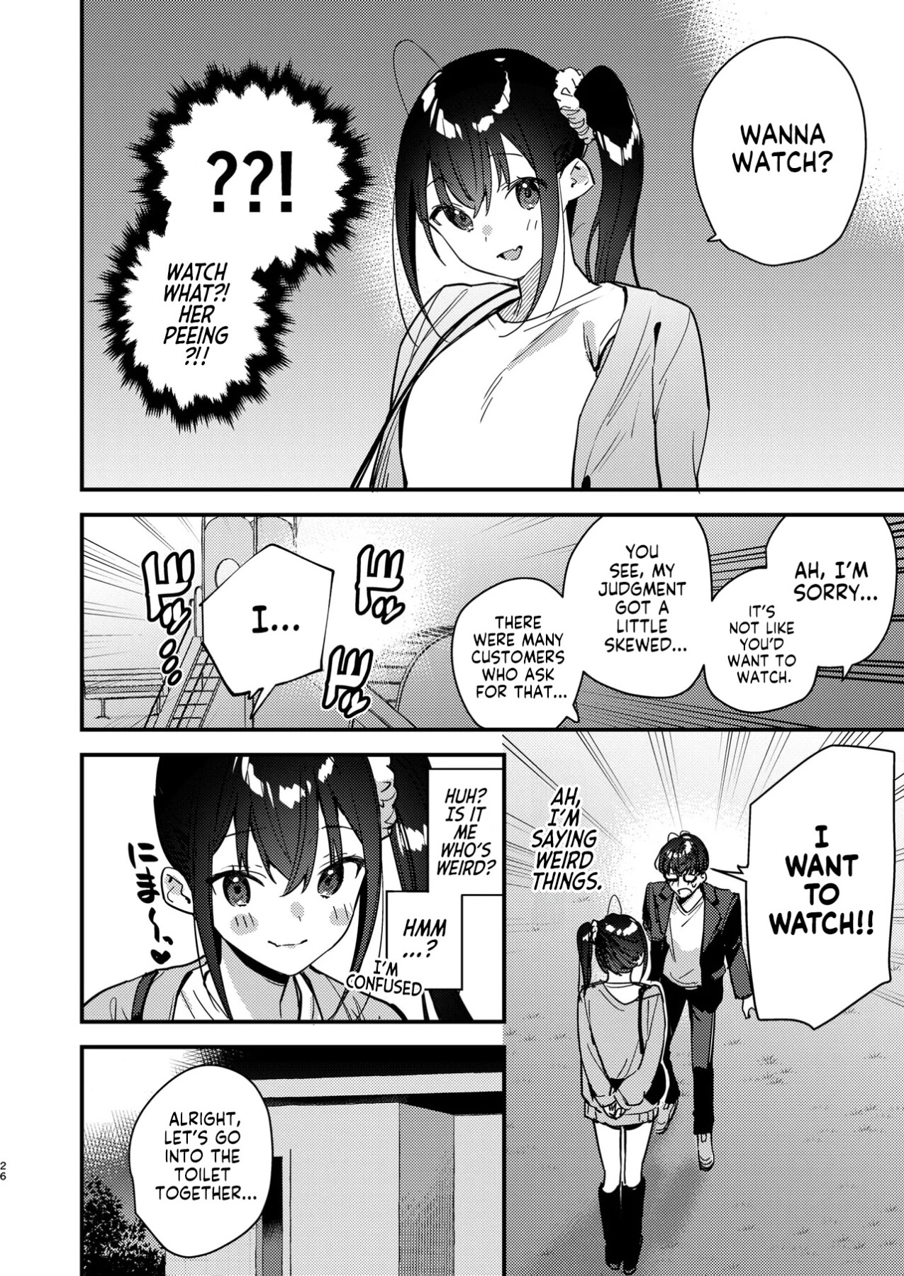 Hentai Manga Comic-My Favorite Girl's Part-time Job Offers H Services to Regular Customers 5-Read-25